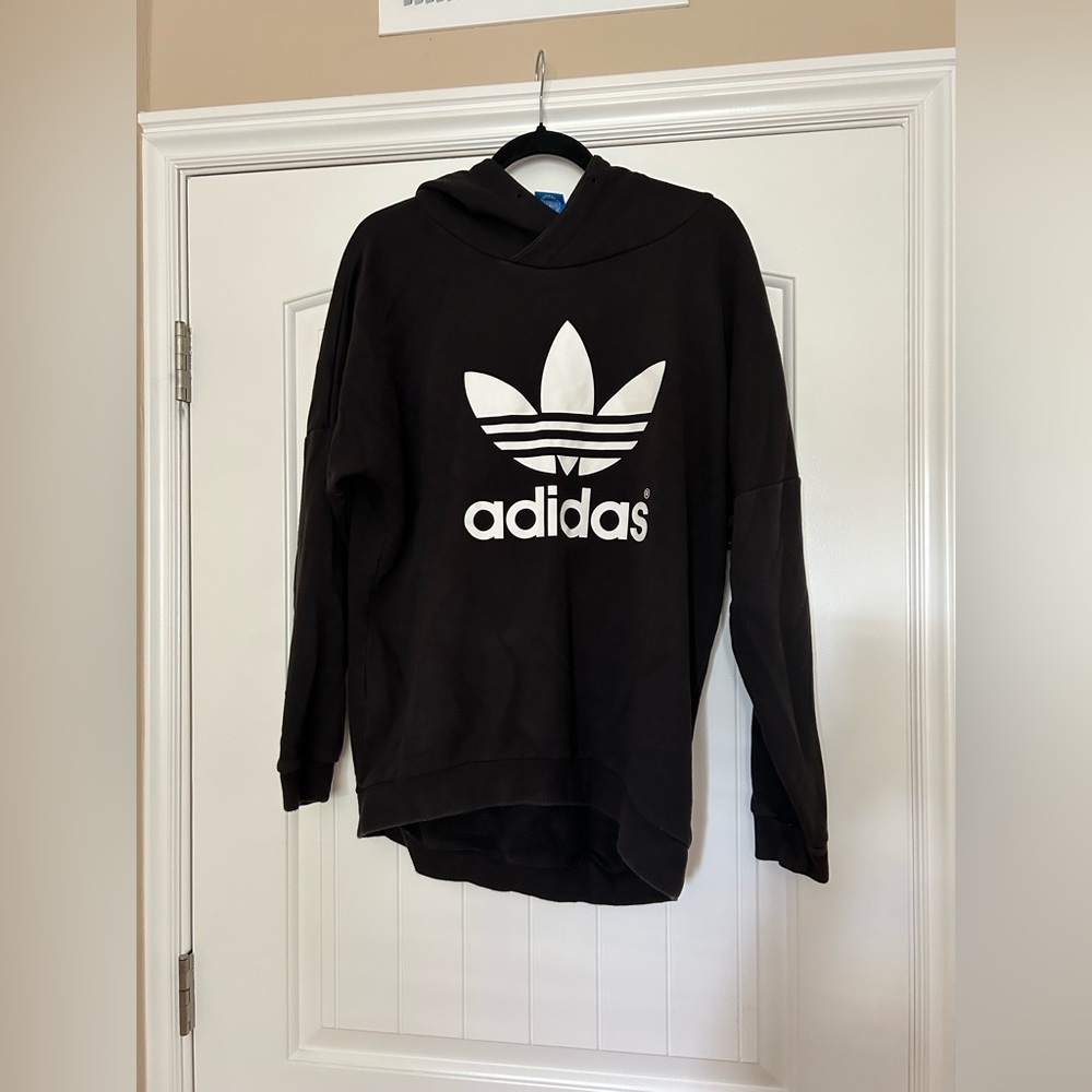 Black Adidas sweatshirt. Size S.